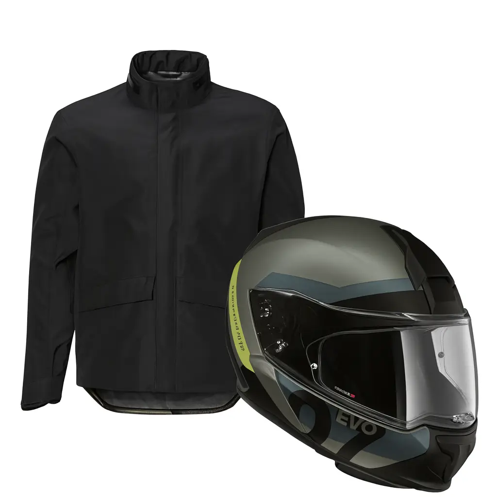 Chaqueta Barcelona Y Casco Bmw System 7