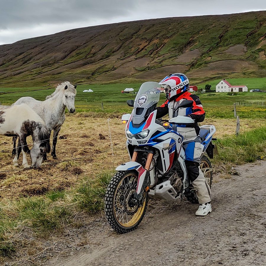The Honda Africa Twin heads to Iceland for the  third Adventure Roads tour